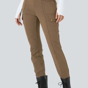 Women's Tan Cargo Pants